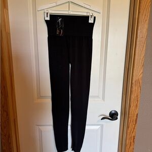 Sofia Women Free Size Black High-Waisted Leggings
